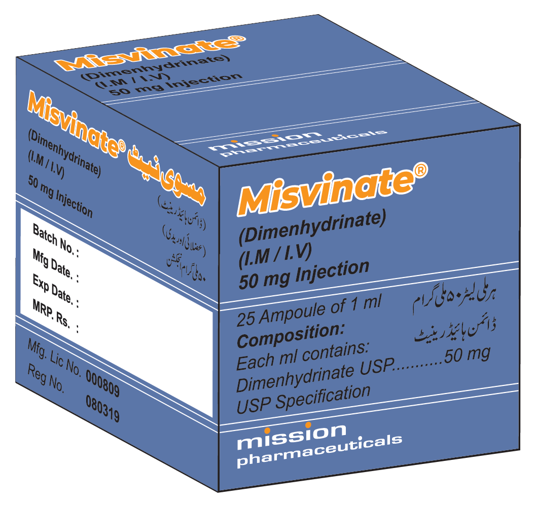 Dimenhydrinate 50 mg
